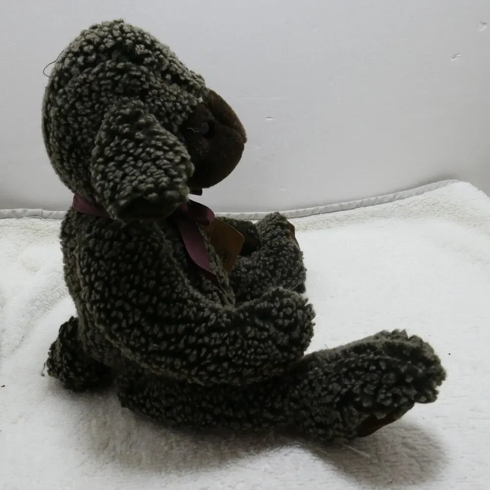 Russ Easter Plush Brown Lamb Sheep Heartcraft Collection Stuffed Animal Toy